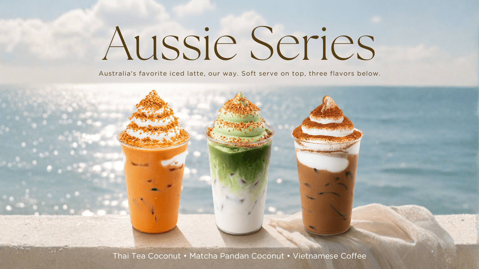 Aussie Series — promotion at Kei Coffee House