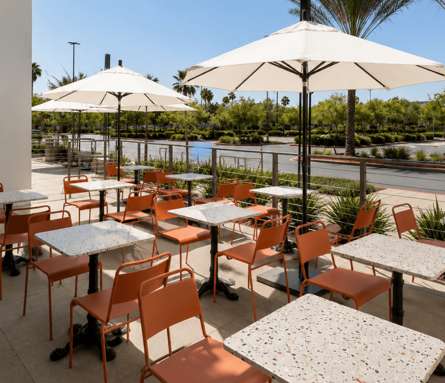 VOX Aliso Viejo Exterior Patio area
